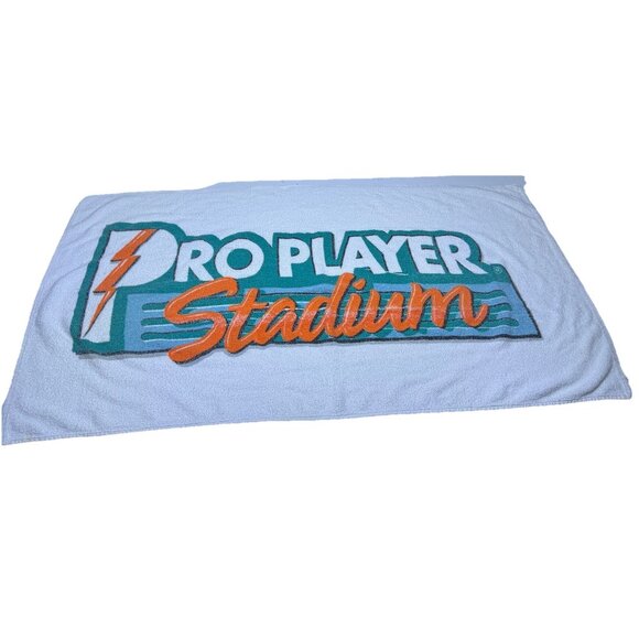 Vintage 90s Pro Player Stadium Beach Towel 62” x 34” - Picture 1 of 5